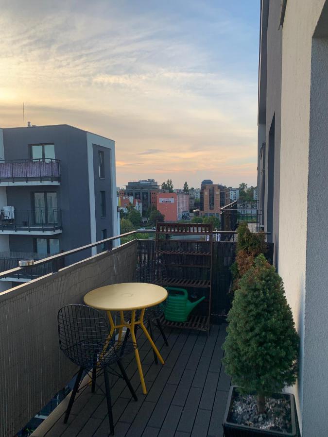 Two-Levels Penthouse With A Garden In The City Center Appartement Łódź Buitenkant foto