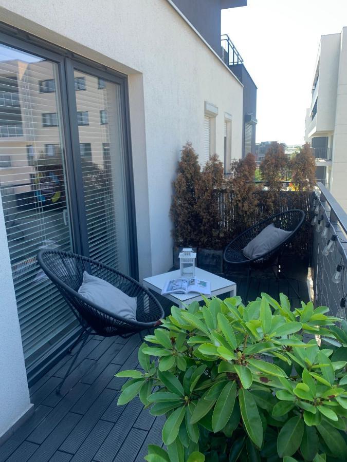 Two-Levels Penthouse With A Garden In The City Center Appartement Łódź Buitenkant foto