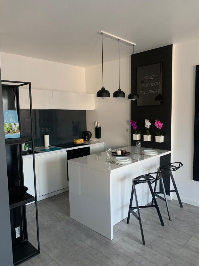 Two-Levels Penthouse With A Garden In The City Center Appartement Łódź Buitenkant foto